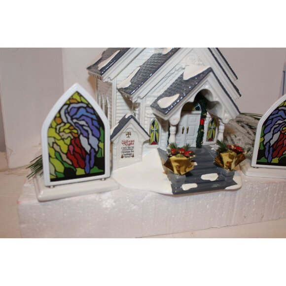 Dept 56 Snow Village - Silent Night Church - Picture 4 of 5